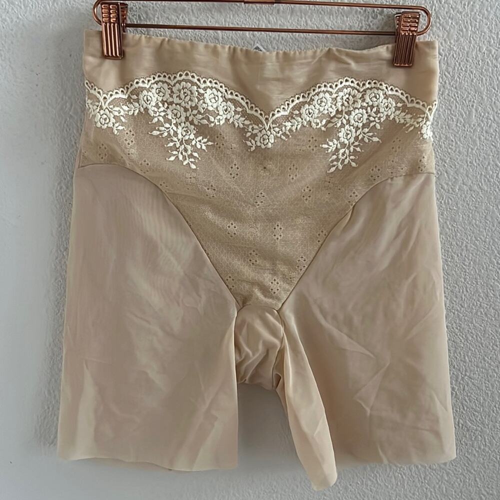 Wacoal Bloomer Shorts 805191 Cream Neutral Lace Large